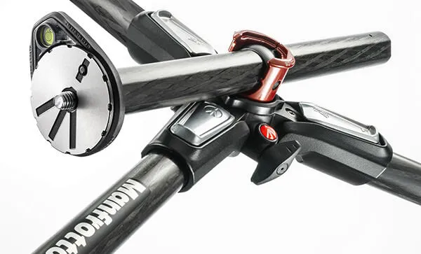 Manfrotto 055 Aluminium 3-section Photo Tripod, With Horizontal Column and Pan/Tilt Head *Returned item*