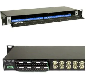 Nitek VH1651 - 16 Port Active Video Balun Hub