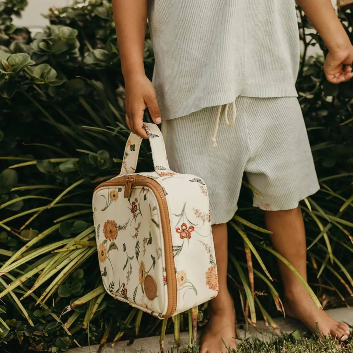 OiOi Mini Insulated Lunch Bag - Wildflower
