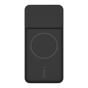 [OPEN BOX] BELKIN BoostCharge Magnetic Wireless Power Bank 10K mAh MagSafe Compatible - Black