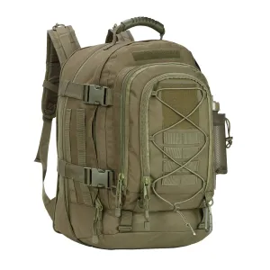 PANS Military Expandable Travel Backpack Tactical Waterproof Outdoor 3-Day Bag,Large,Molle System for Travel,Hiking,Camping,Trekking,Outdoor Sports,Work(Green)