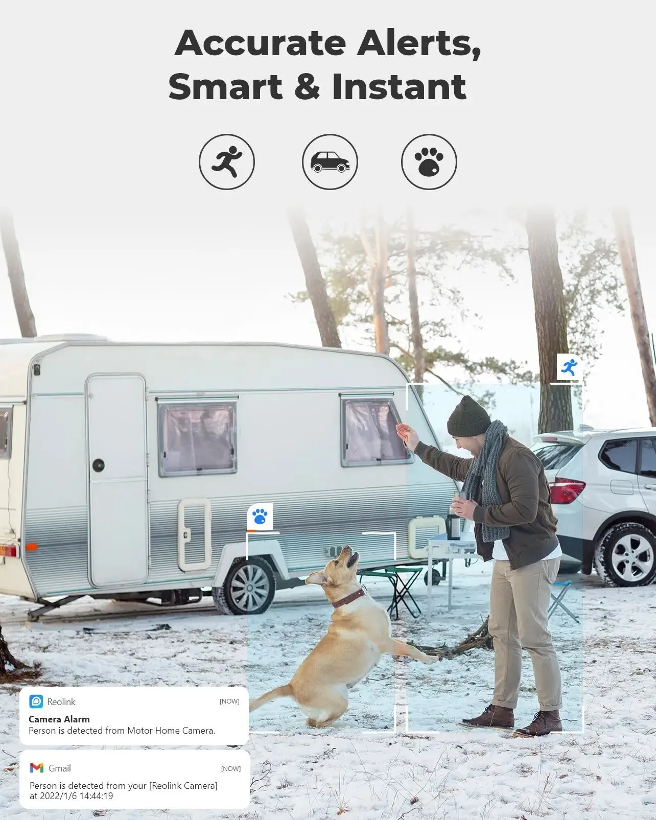 Reolink Duo 2 LTE - 4G Solar Powered 6MP Ultra HD 180° Panoramic Security Camera