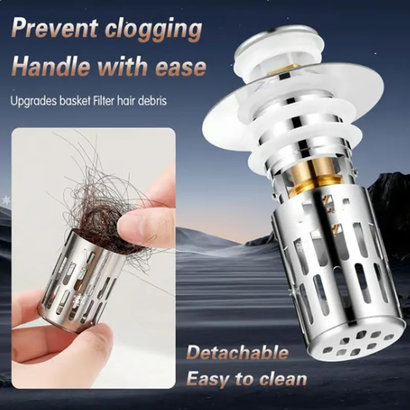 Sink Universal Multi-Purpose Drain Strainer