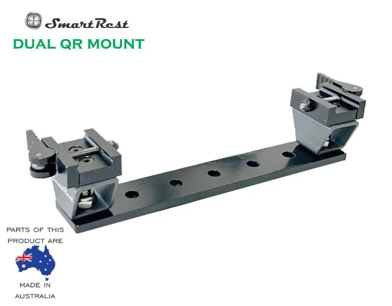 Smart Rest Dual QR Mount Plus 2 Pic Rails