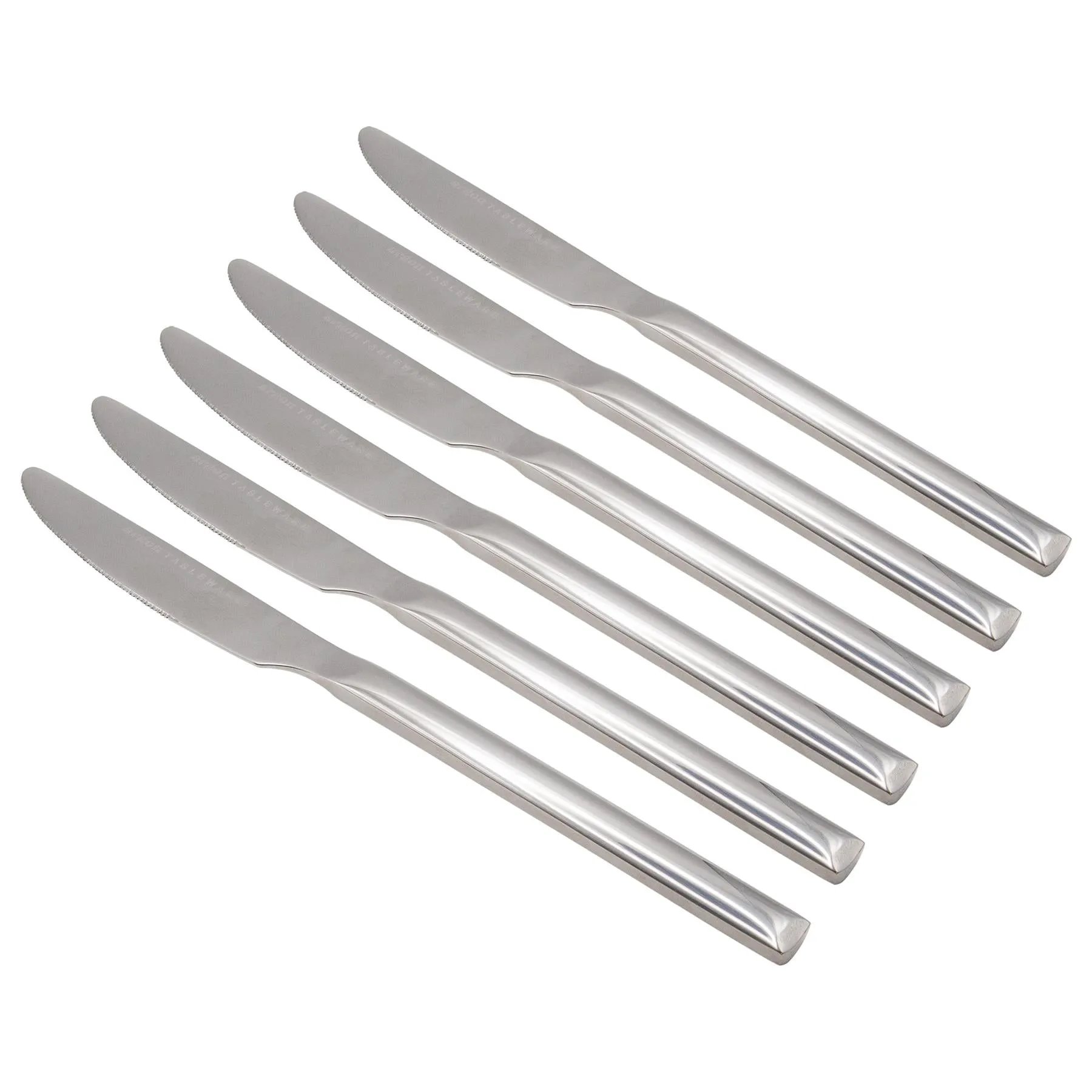 Tondo Stainless Steel Dinner Knives - By Argon Tableware