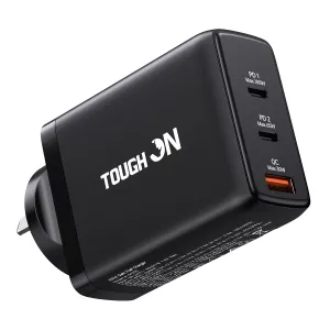Tough On 100W 3 Port PD & QC 3.0 Fast Wall Charger