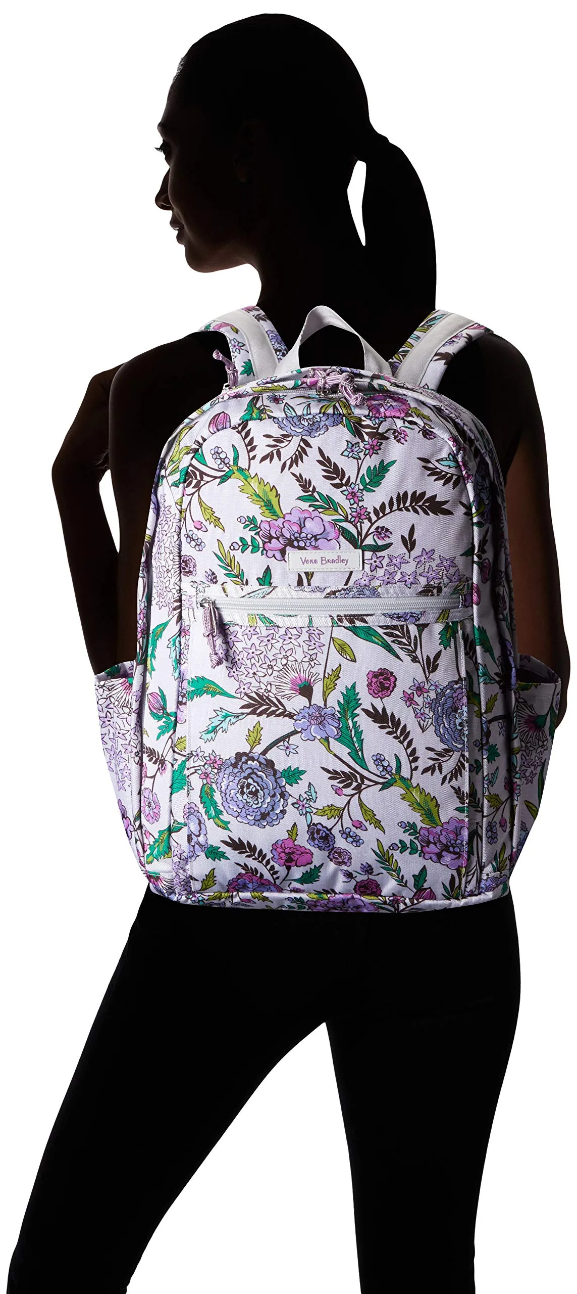 Vera Bradley Women's Lighten Up Grand, Lavender Botanical
