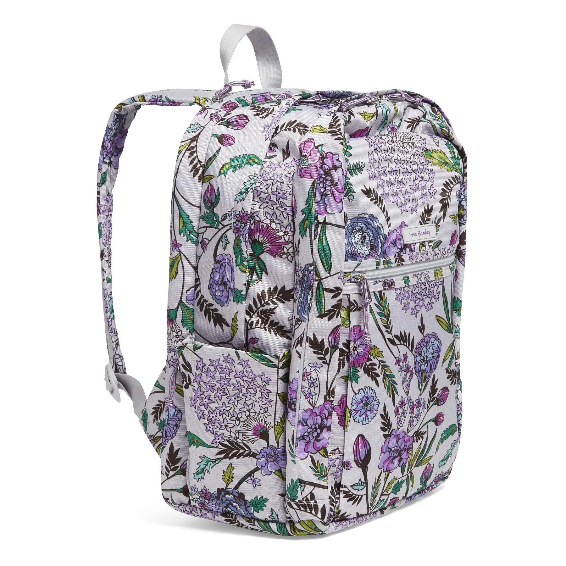 Vera Bradley Women's Lighten Up Grand, Lavender Botanical