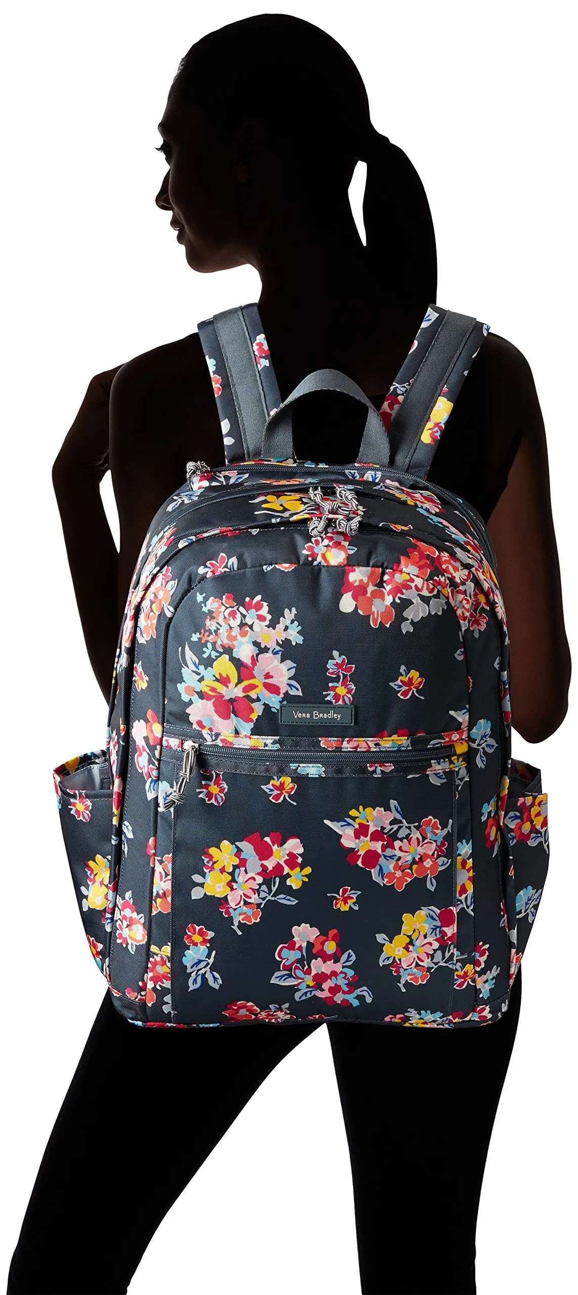 Vera Bradley Women's Lighten Up Grand, Tossed Posies